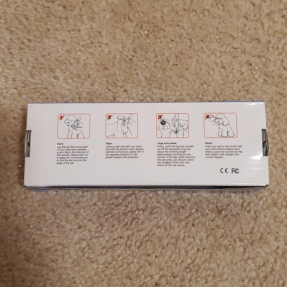 Local Hair Shaver for Pets – Rechargeable Grooming Trimmer (Brand New)